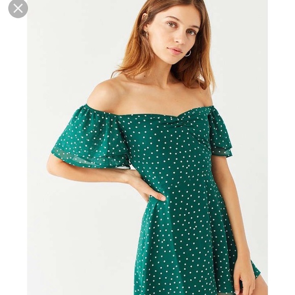 Urban Outfitters Dresses & Skirts - Brand new kimchi blue off the shoulder jumpsuit